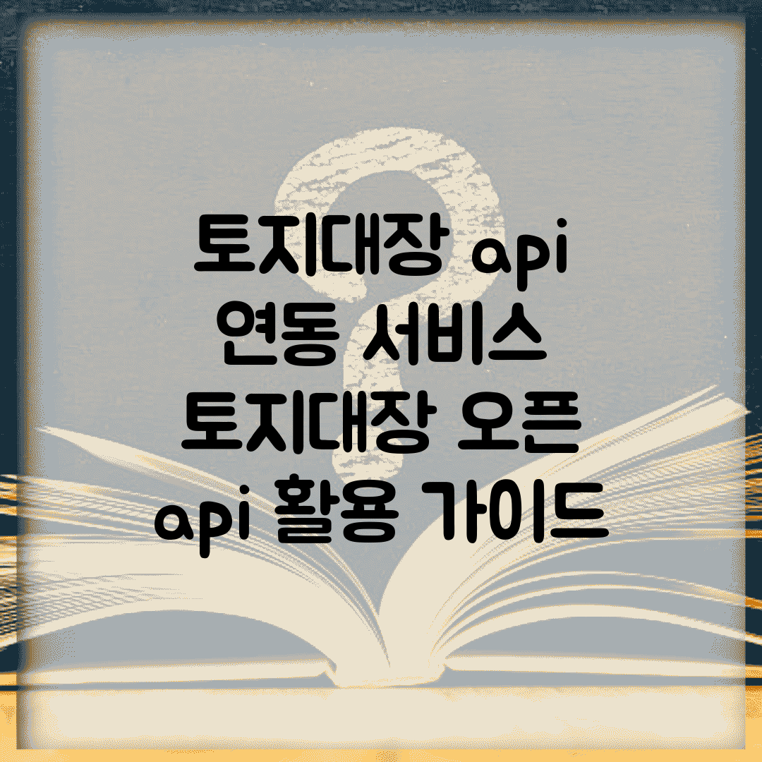 토지대장 api 연동 서비스 | 토지대장 오픈 api 활용 가이드