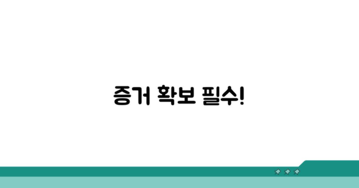 객관적 증거 수집하기