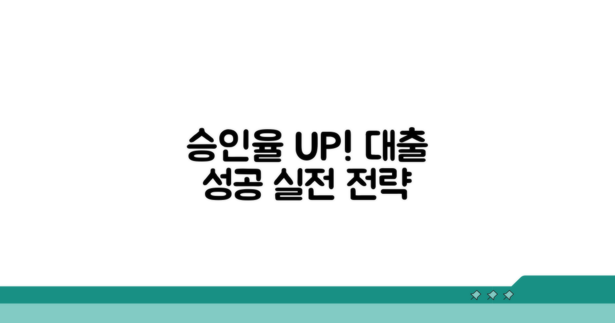 대출 승인율 높이는 실전 전략