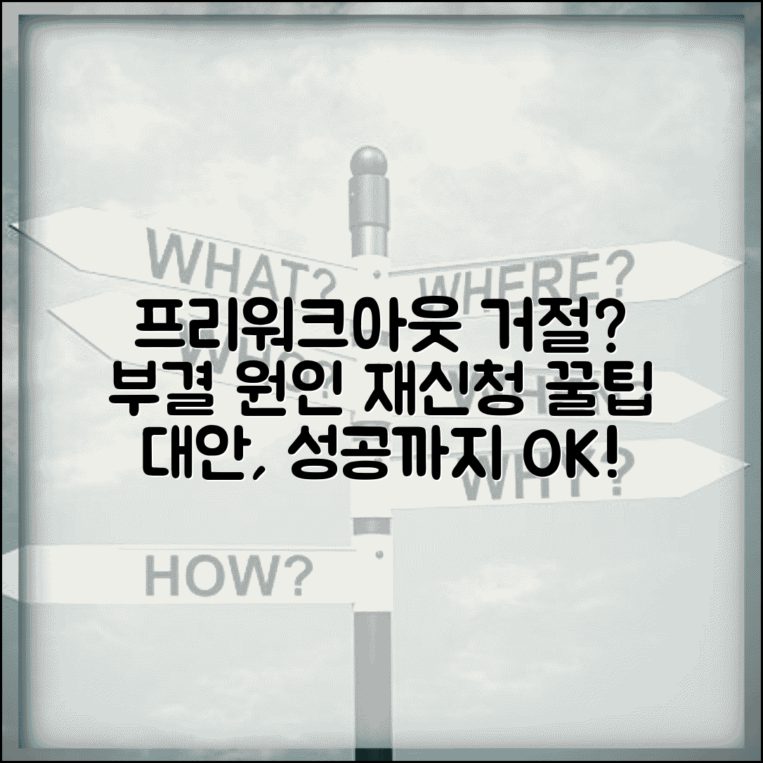 프리워크아웃 부결 사유와 대처법 | 거절 원인 | 재신청 방법 | 대안 | 보완사항 | 성공 팁