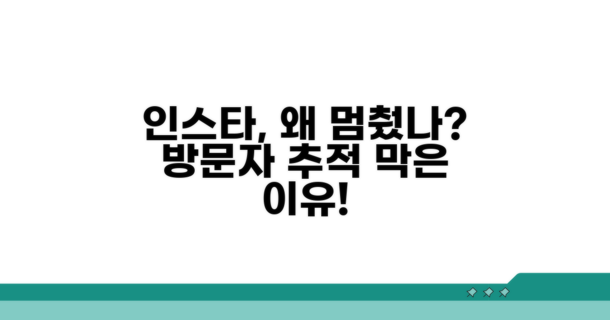 왜 인스타그램은 방문자 추적을 막았을까?