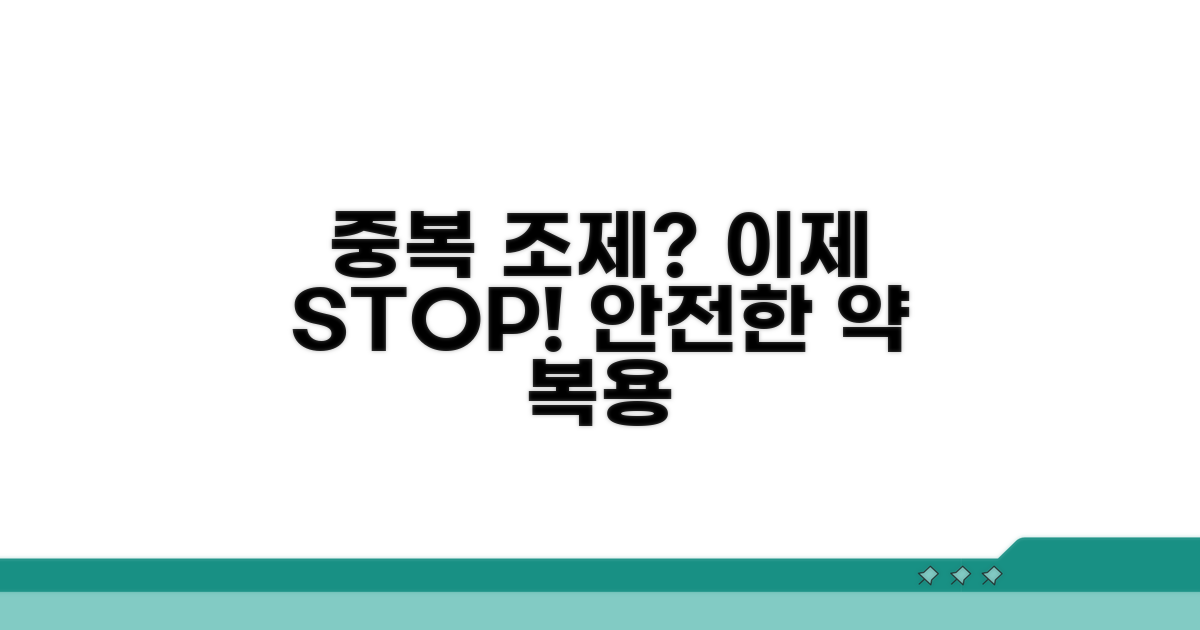 중복 조제 방지 시스템 알아보기