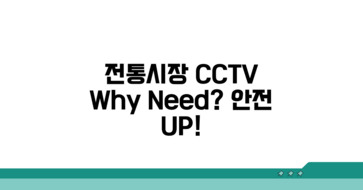 전통시장 CCTV, 왜 필요할까요?