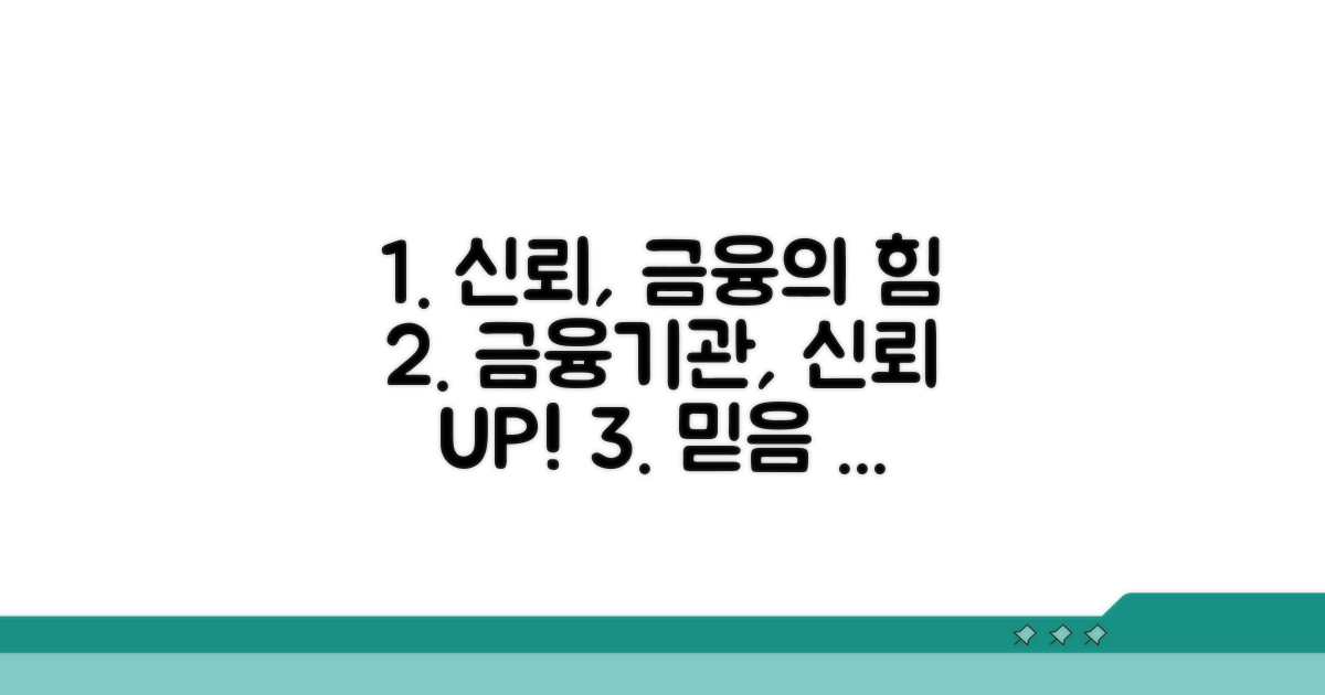 금융기관 신뢰도 높이는 길
