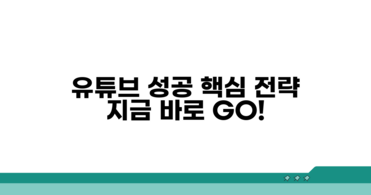 유튜브 성공을 위한 활용 전략