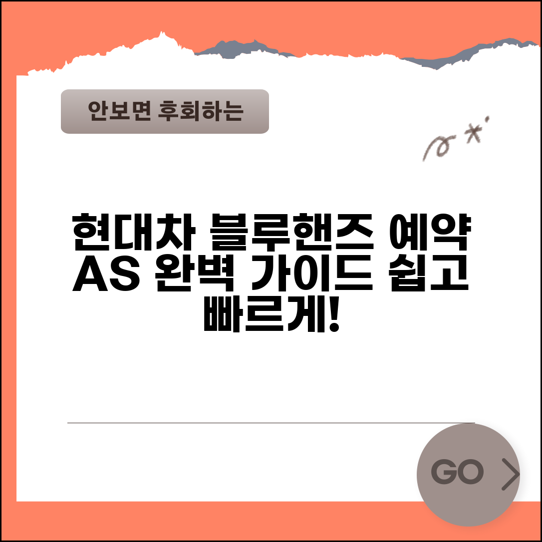 현대 블루핸즈 서비스센터 예약 A/S | 현대차 블루핸즈 완벽 가이드