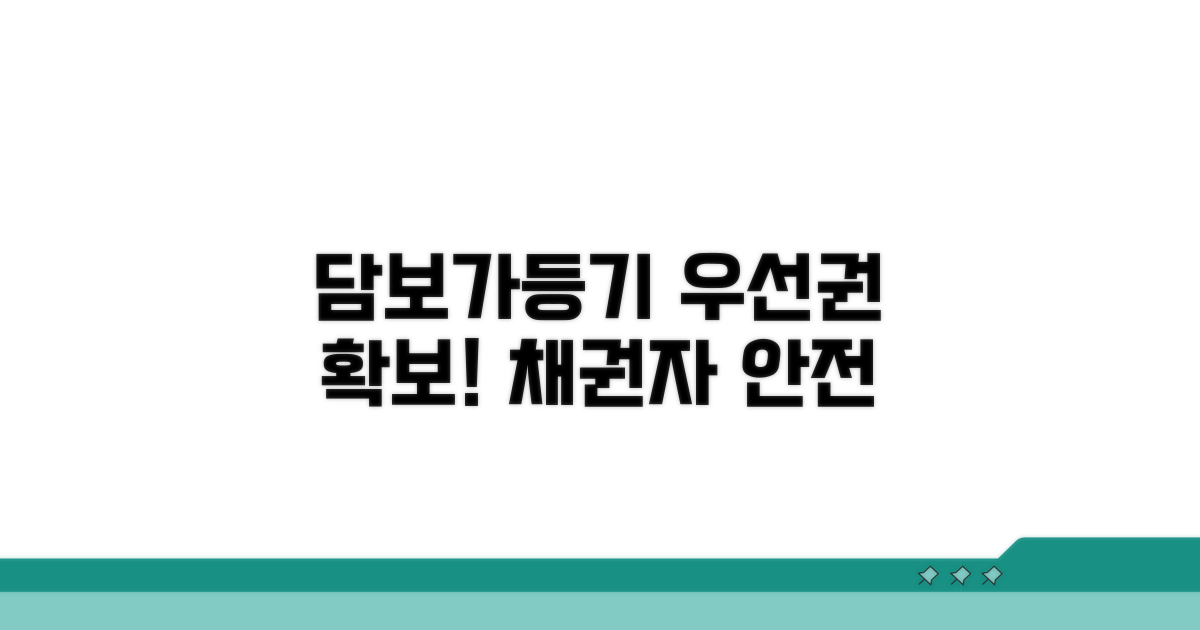담보가등기 우선권과 채권자 보호