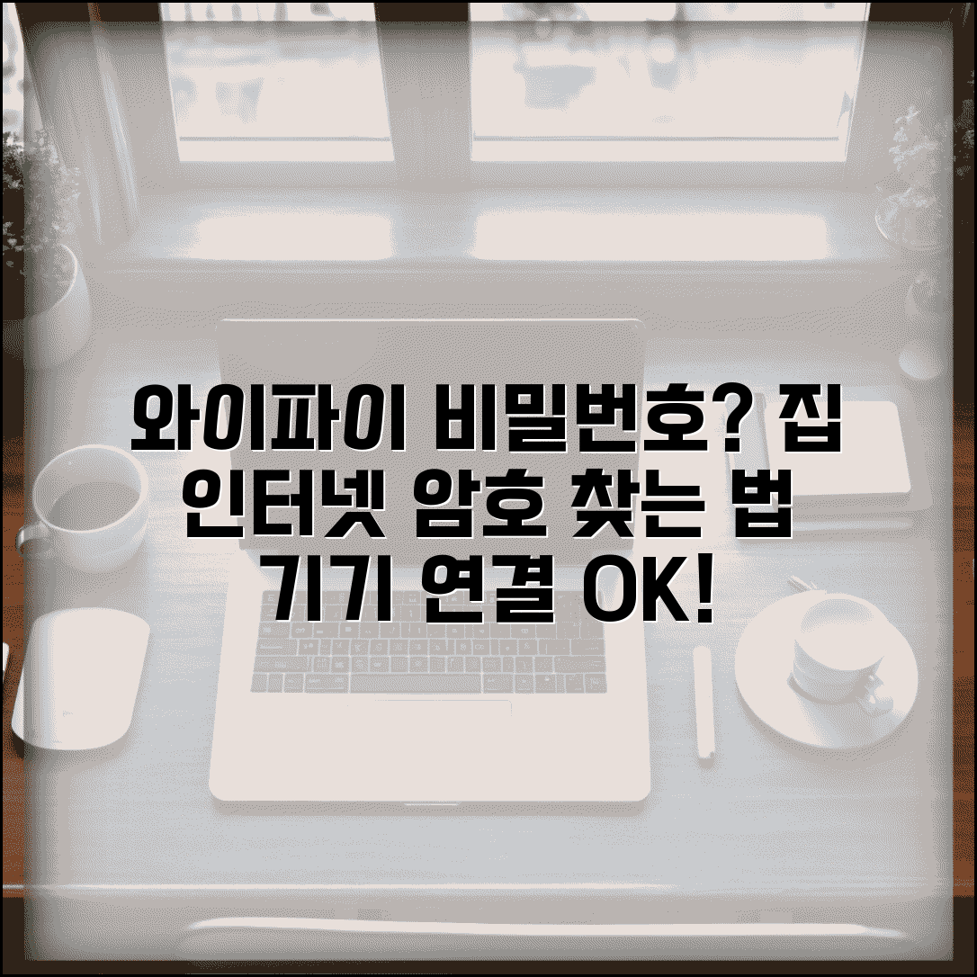 내 와이파이 비밀번호 확인 방법 | 집 무선 인터넷 비밀번호 찾고 다른 기기에서 연결
