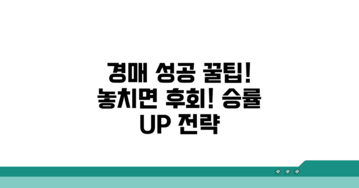 성공적인 경매를 위한 추가 꿀팁