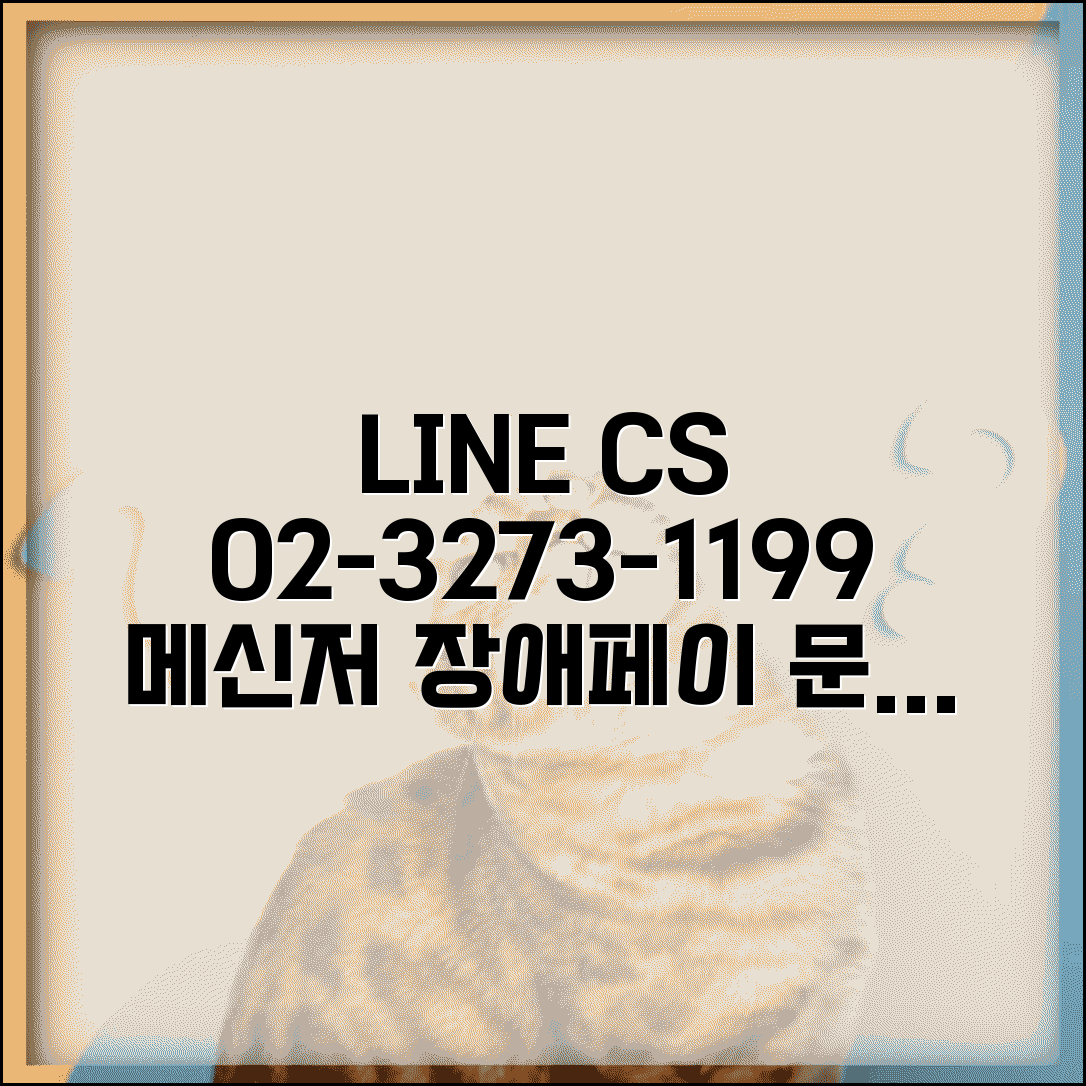 라인 고객센터 연락처 02-3273-1199 | 메신저 장애 신고와 라인페이 결제 문의 상담