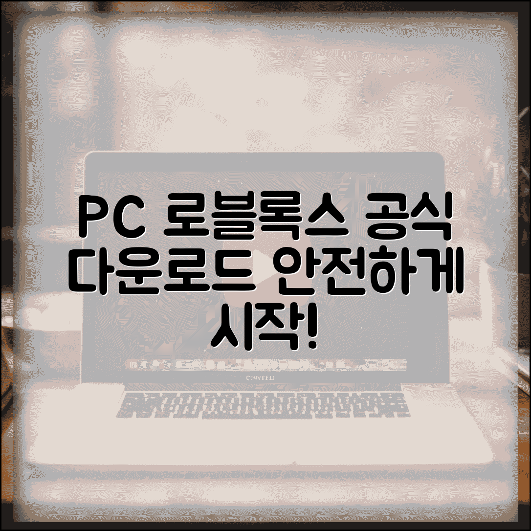 로블록스 PC 다운로드 공식 사이트 | 정품 설치파일 받고 안전하게 게임 시작하기