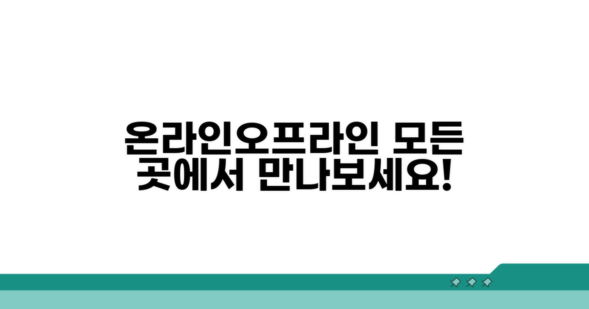 온라인몰부터 오프라인 가맹점까지