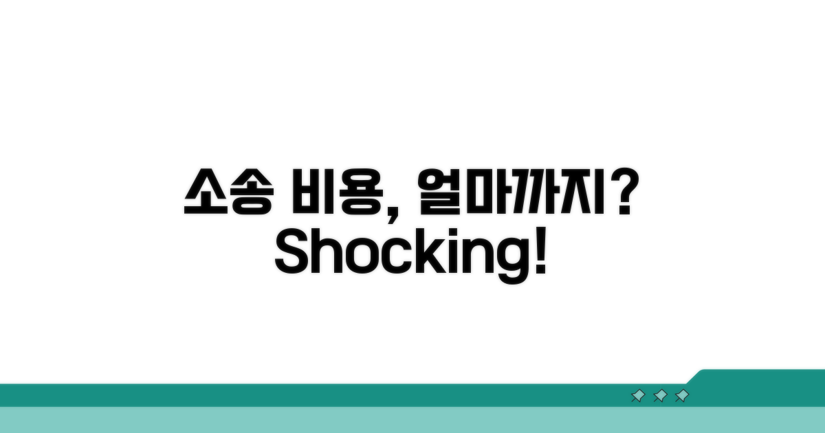 소송 비용, 얼마까지 예상해야 할까?