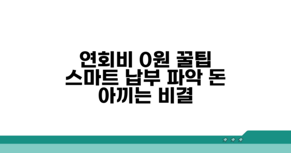 연회비 절약 & 현명한 납부 팁