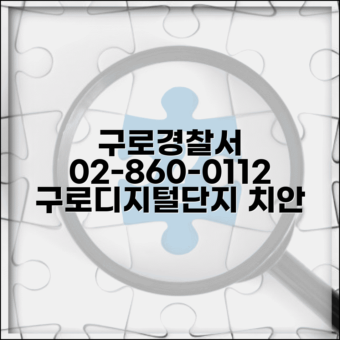 구로 경찰서 전화번호 02-860-0112 | 서울 구로구 관할 경찰서 디지털단지 주변 치안