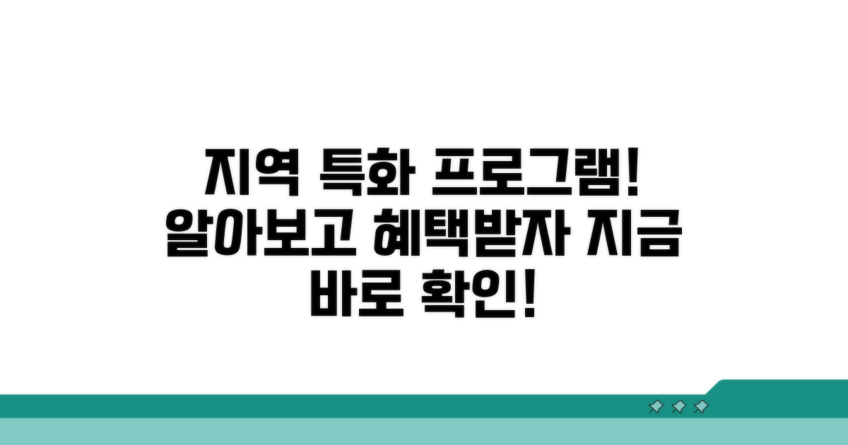 지역 특성화 프로그램 소개
