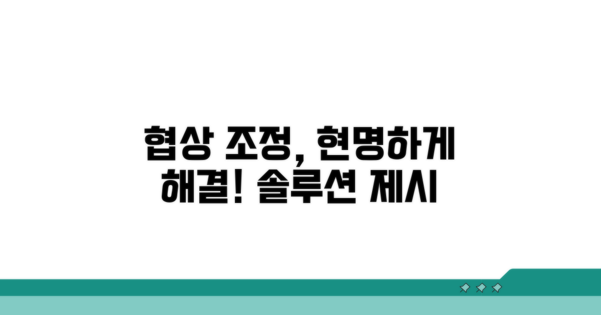 협의 및 조정, 현명하게 풀기