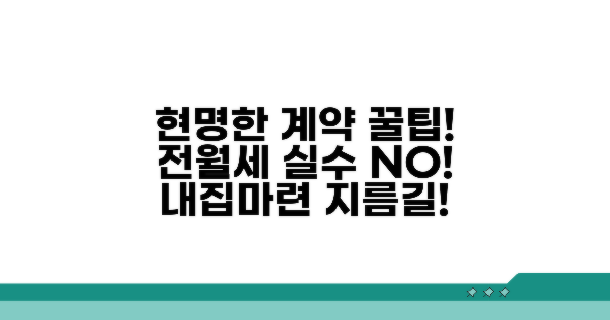 현명한 전월세 계약, 꿀팁 모음