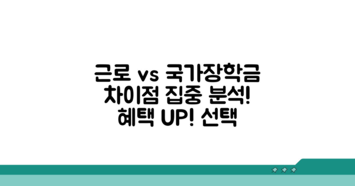 근로장학금 vs 국가장학금, 어떻게 다를까?