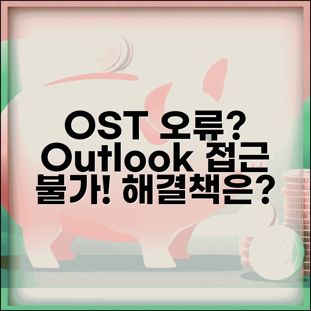 Outlook이 Outlook 데이터 파일에 액세스할 수 없습니다 | OST 오류