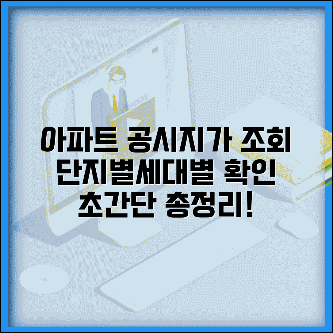 아파트 개별공시지가 조회 방법 | 단지별 세대별 확인 절차 총정리