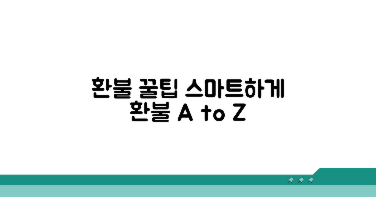 스마트한 환불 활용 꿀팁 모음