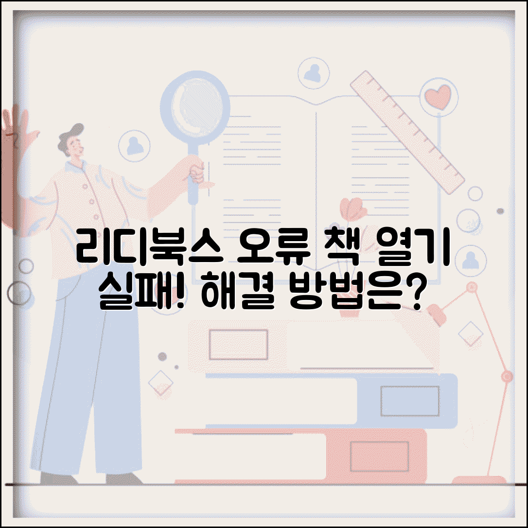 리디북스 전자책 뷰어 오류 | 리디북스 앱 책 열기 실패