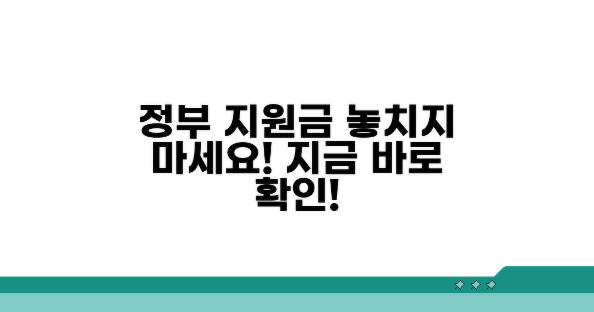 정부 지원 구제 방법 알아보기