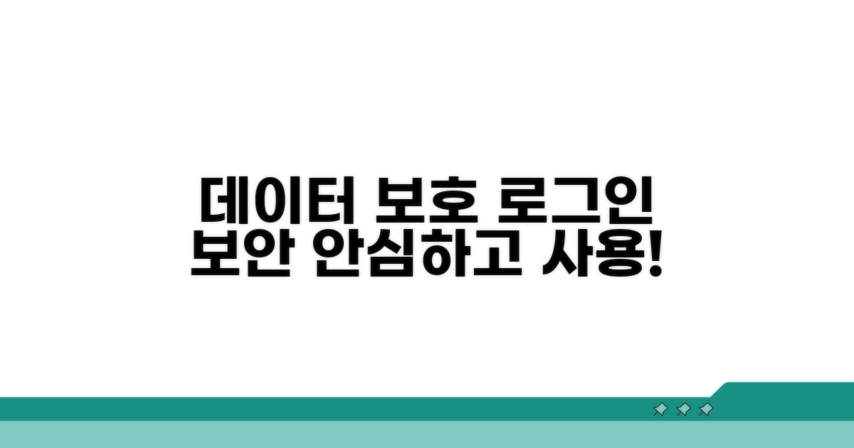 데이터 보호, 로그인 보안 강화