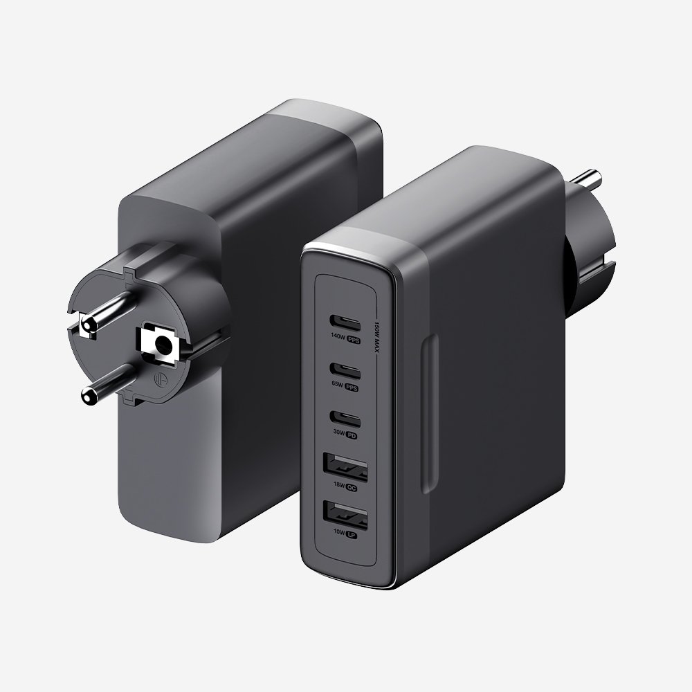 PD3.1 150W PPS GaN 접지 멀티 초고속 충전기 GX310 상세 이미지 1