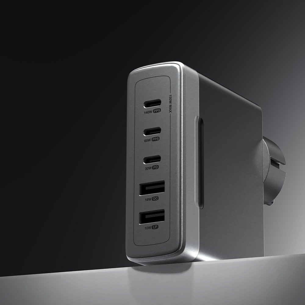 PD3.1 150W PPS GaN 접지 멀티 초고속 충전기 GX310 상세 이미지 1