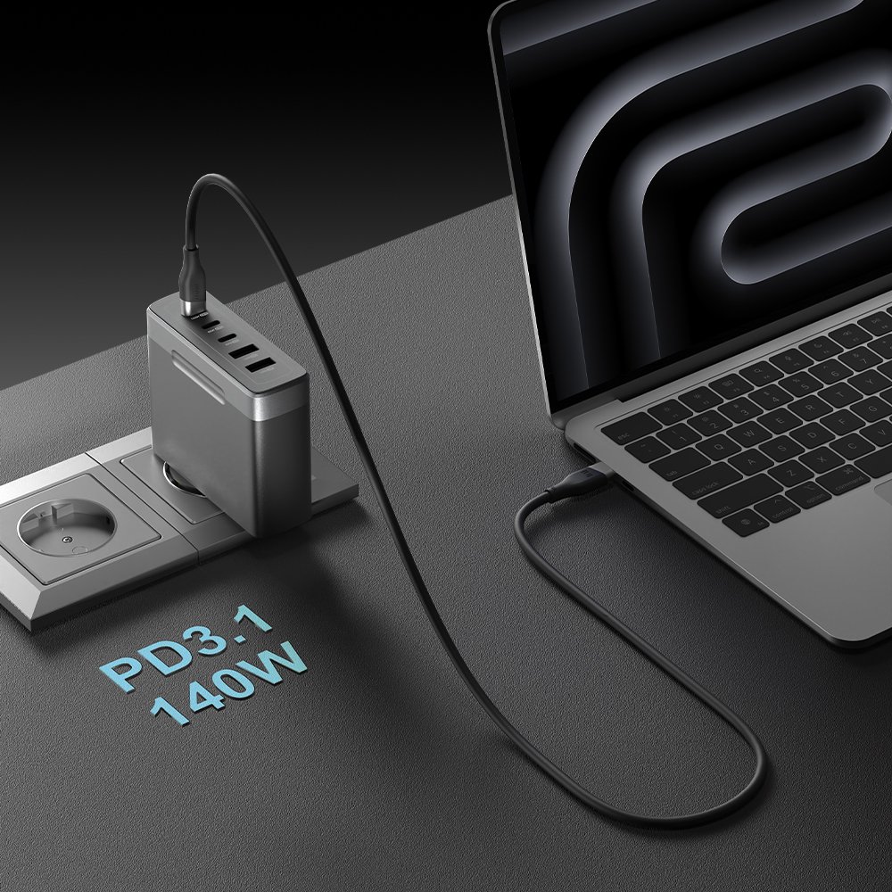 PD3.1 150W PPS GaN 접지 멀티 초고속 충전기 GX310 상세 이미지 2