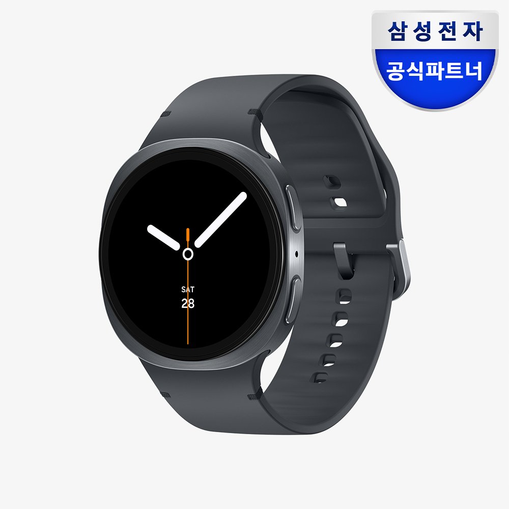 삼성 갤럭시 워치8 (강화유리 2매 패키지) 그라파이트, 44mm, 블루투스 상세 이미지 1