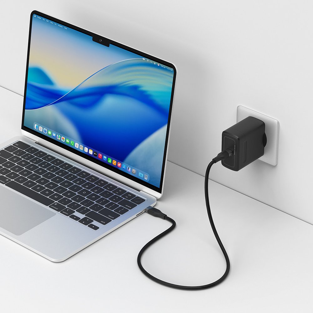 PD 3.2 65W AVS GaN 접지 초고속 충전기 GB651 블랙 상세 이미지 1