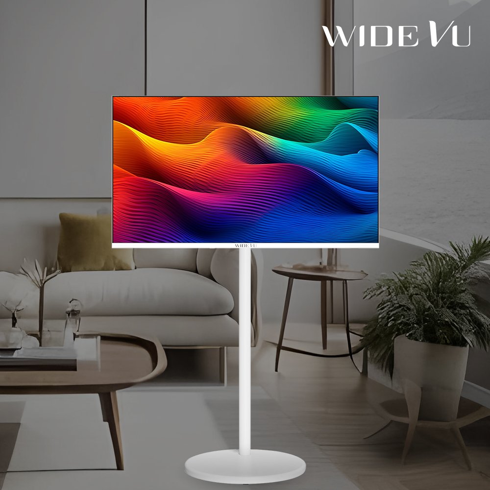 와이드무빙뷰 화이트에디션 삼탠바이미 셋트 109cm(43인치) UHD 4K 스마트 이동식 TV 중소바이미 삼텐바이미 V1 상세 이미지 1