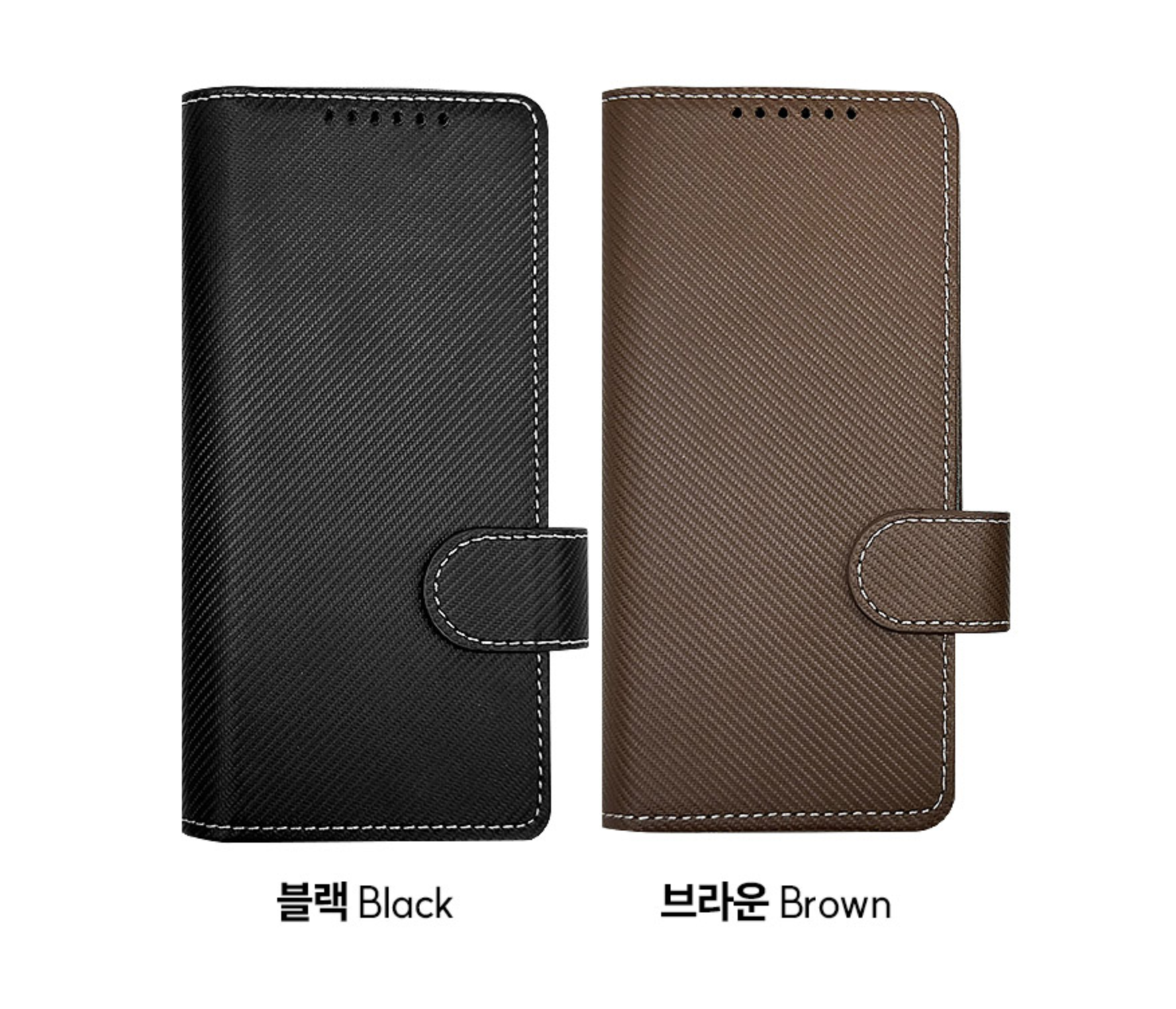 S펜 수납 카드 지갑 힌지보호 케이스 블랙, 갤럭시Z 폴드6 상세 이미지 2