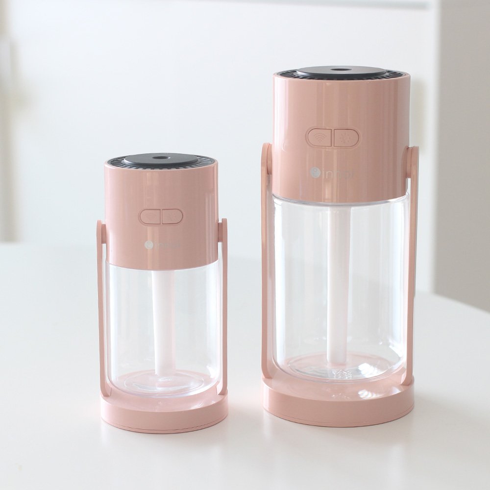 이놀 스윙미스트 각도조절 미니가습기 600ml 무소음 세척편한 책상 탁상용 소형 아기방 상세 이미지 1