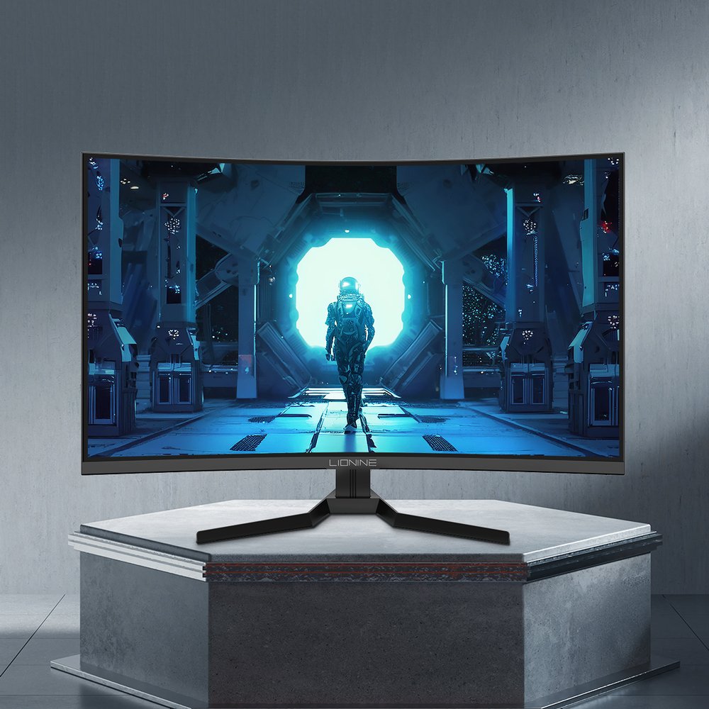 주연테크 X32QC-165 80cm 커브드 게이밍 모니터 QHD 165 80~81cm(32인치), 무결점 상세 이미지 1