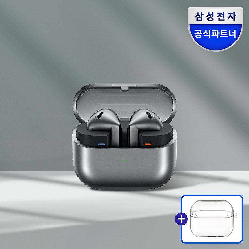 삼성전자 갤럭시 버즈3 무선 블루투스 이어폰 ANC SM-R530 실버 상세 이미지 1