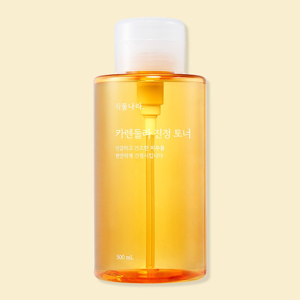 식물나라 카렌둘라 진정 토너 500ml, 1개 상세 이미지 2