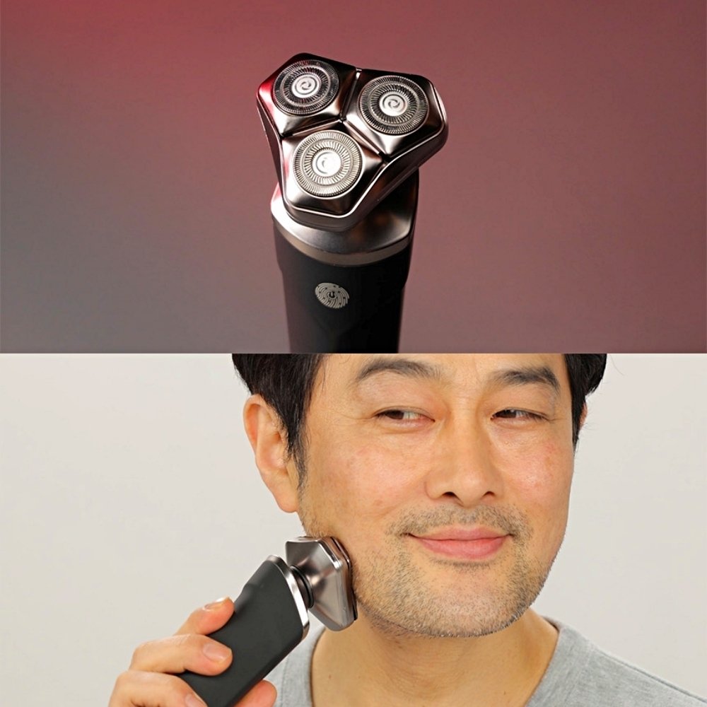 독일 몬타 3헤드 방수 면도기 1세트 쿠션형 초강력 멀티 헤드 전기면도기 상세 이미지 1